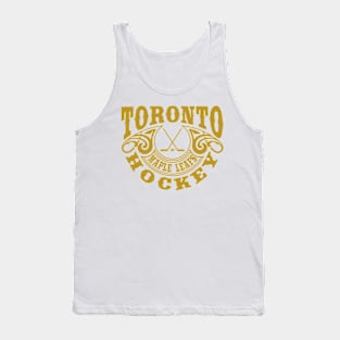 Vintage Retro Toronto Maple Leafs Hockey Tank Top